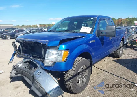 2013 Ford F-150 Stx z USA, uszkodzony, nr VIN 1FTFX1EF8DFD16421